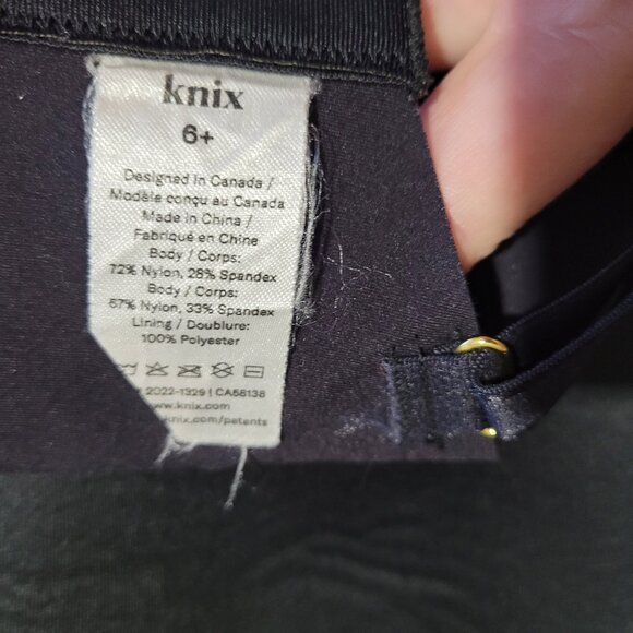 Knix Black Wing Woman Bra - Picture 6 of 10